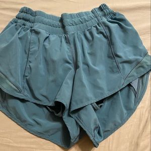 Teal blue Lulu shorts